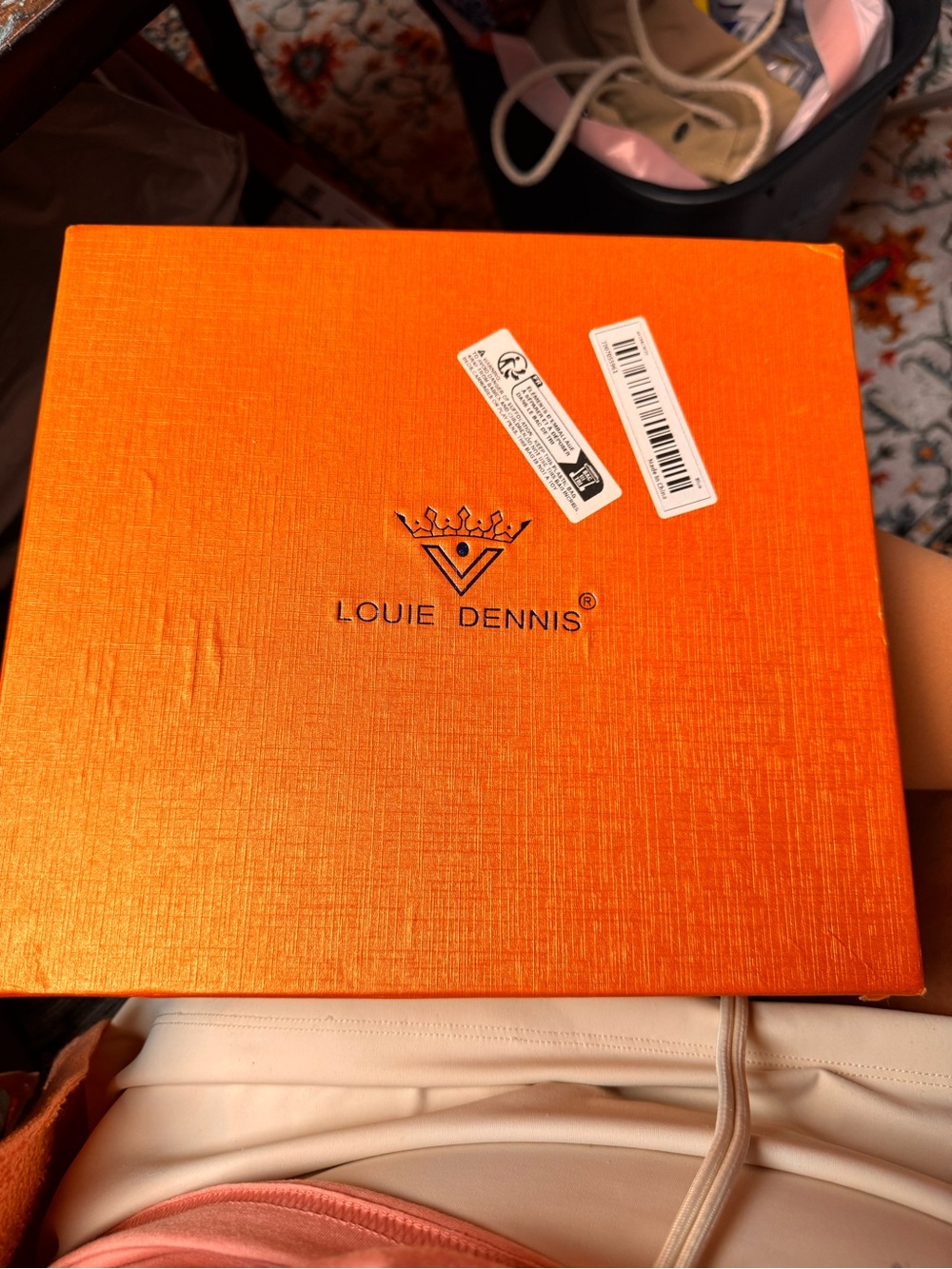 Louie Dennis Orange Gift Box